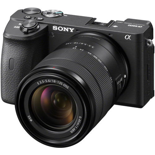 کیت دوربین بدون آینه سونی آلفا Sony Alpha a6600 Mirrorless Digital Camera with 18-135mm Lens