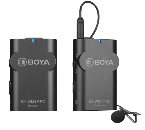 میکروفن بی سیم یقه ای بویا BOYA BY-WM4 PRO