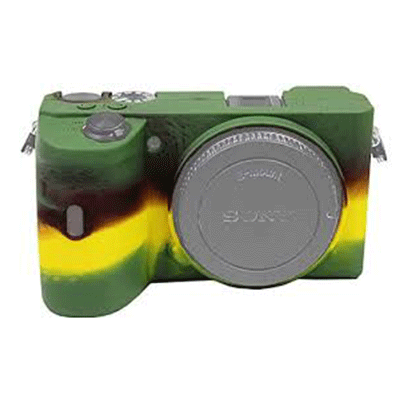کاور سیلیکونی طرح ارتشی دوربین سونی SONY A6600