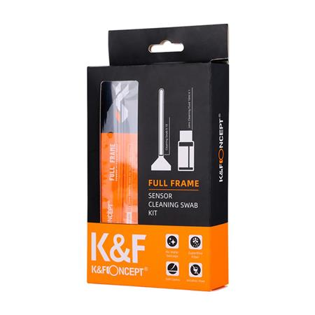 کیت تمیز کننده K&F Concept 24mm Full-Frame Sensor Cleaning Swab Kit