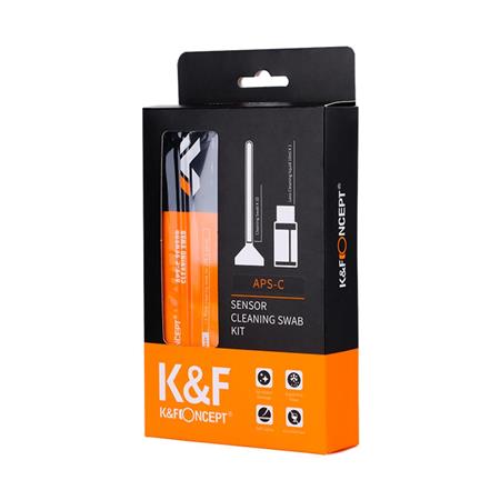 کیت تمیز کننده K&F Concept 16mm APS-C Sensor Cleaning Swab Kit