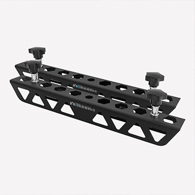 تبدیل پایه فون پرتابل به سه تایی ilkeen Triple Crossbar Background Support Stand