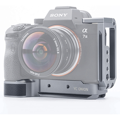 ال براکت YC Onion L Bracket Quick Release Plate for Sony Alpha A7R III, A7III