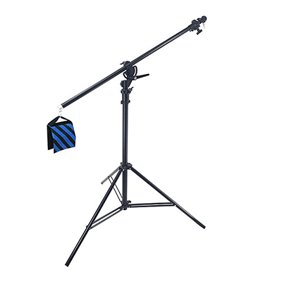 سه پایه بوم  Boom Arm with for Studio Lights به همراه کیسه شن