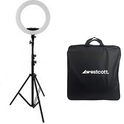 رینگ لایت وسکات Westcott Ring Light FE-480 III A به همراه ریموت ، کیف و سه پایه