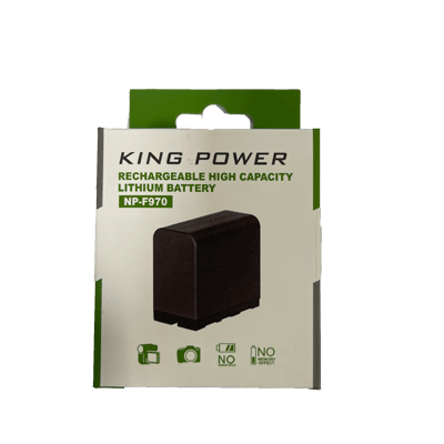 باتری کینگ پاور KING POWER F970 با ظرفیت 6600 میلی آمپر