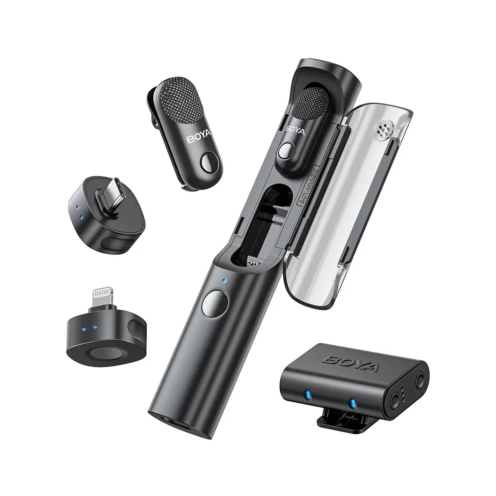میکروفن بی سیم بویا BOYA MAGIC-02 Wireless Microphone برای موبایل و دوربین 