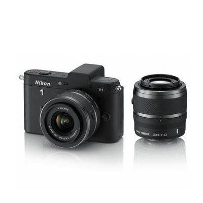 نیکون Nikon 1 V1  with 10-30mm and 30-110mm Lenses 