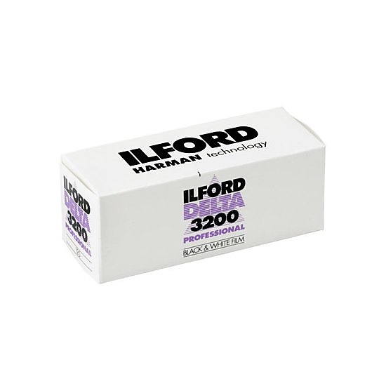 فیلم 120 سیاه و سفید Ilford Delta 3200 Professional Film (120 Roll Film)