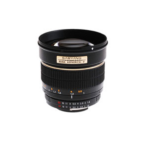  Samyang 85mm f/1.4 Aspherical Lens for Canon 
