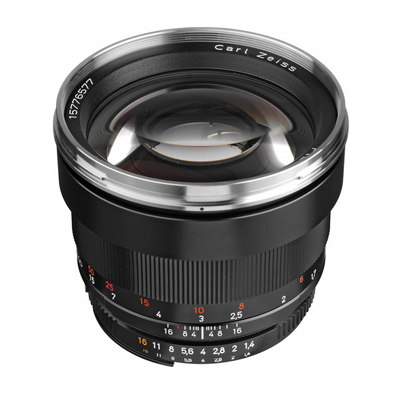 Zeiss Planar T* 85mm f/1.4 ZF.2 Lens for Nikon F-Mount Cameras 