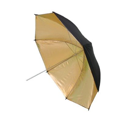 Phottix Two Layers Reflector Umbrella 101cm (40") Gold inside Black outside