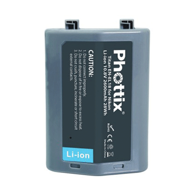 Phottix Li-on Rechargeable Battery EN-EL18