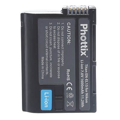Phottix Li-on Rechargeable Battery EN-EL15