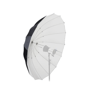 Fomex Umbrella Ø182cm, Glassfiber Black/White :UMFW 182