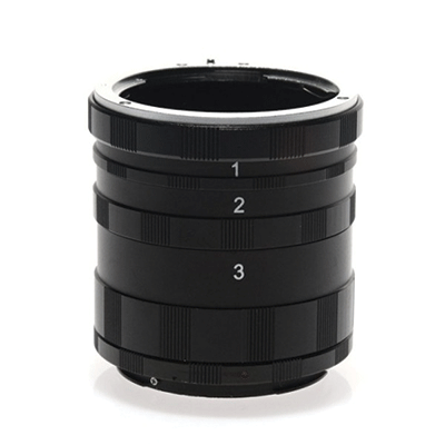 Phottix 3 Ring Macro Extension Tube for Canon