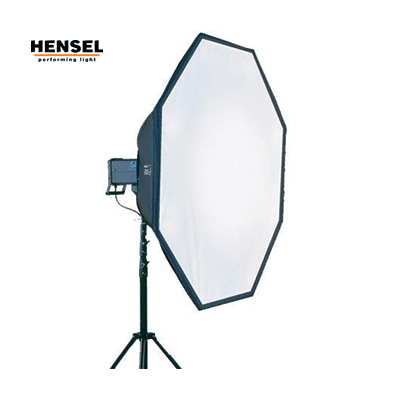 سافت باكس هنسل هشت ضلعی نقره‌ای قطر 90 سانتيمتر