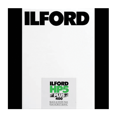 فیلم تخت ایلفورد Ilford HP5 Plus Black and White Negative Film (5 x 7", 25 Sheets)