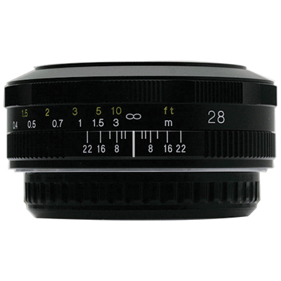  Voigtlander 28mm f/2.8 Color Skopar SL II Lens for Canon