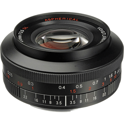 Voigtlander Color-Skopar 20mm f/3.5 SL II N Aspherical Lens for Canon EF