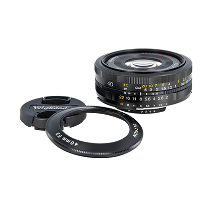  Voigtlander 40mm f/2.0 Ultron SL II Aspherical Lens for Canon