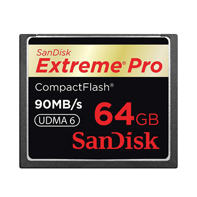 SanDisk 64GB CF Extreme Pro 600x