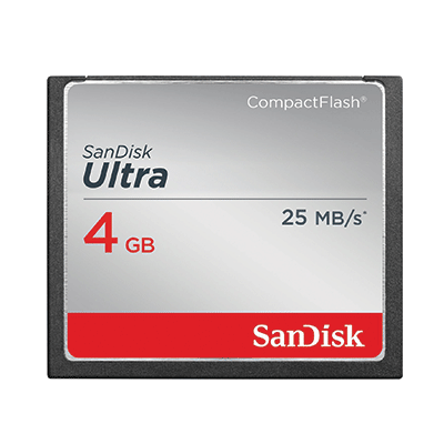 SanDisk 4GB Ultra CF 167X