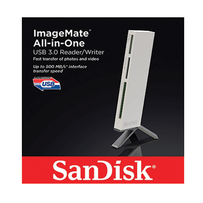 SanDisk ImageMate All-In-One USB 3.0 Reader/Writer SDDR-289-X20