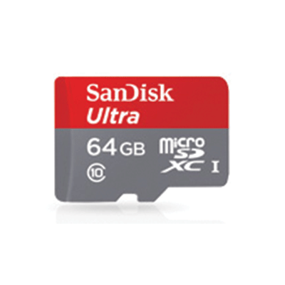 SanDisk 64GB Ultra microSDXC Class 10 UHS-I 200X
