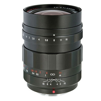  Voigtlander Nokton 17.5mm f/0.95 Lens for Micro 4/3 Cameras
