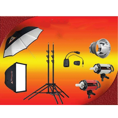 کیت دو شاخه کامل فتوفلکس : 1 شاخه 300 ژول ، 1 شاخه 150 ژول