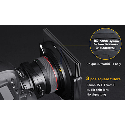 Nisi 150 Filter Holder For Canon TS-E 17mm f:4 Lenses
