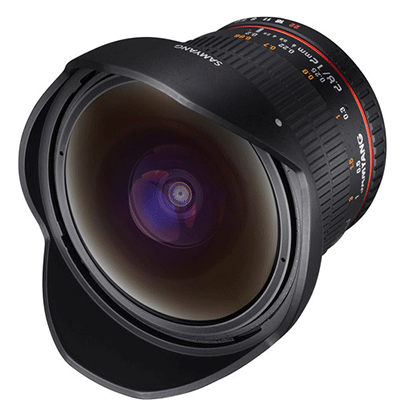 Samyang 12mm f/2.8 ED AS IF NCS UMC Fisheye Lens for Canon EF Mount