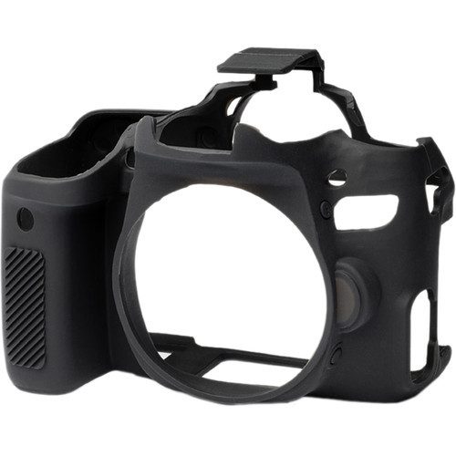 محافظ بدنه easyCover Silicone Protection Cover for Canon 77D (Black)