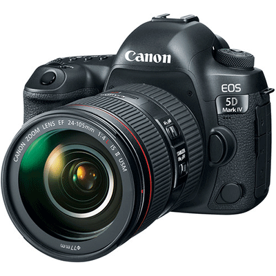 دوربین عکاسی کانن 5d و Canon EOS 5D Mark IV DSLR Camera with 24-70mm f/4L Lens
