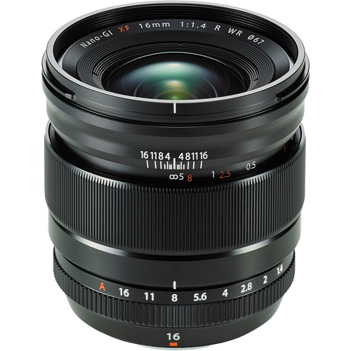 لنز فوجی فیلم Fujifilm XF 16mm f/1.4 R WR Lens 