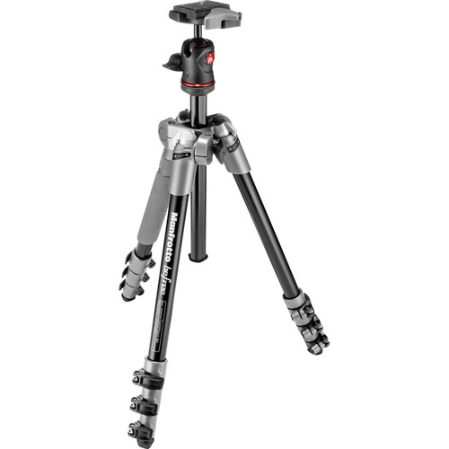   Manfrotto BeFree Compact Travel  Tripod :Gray MKBFRA4D-BH 