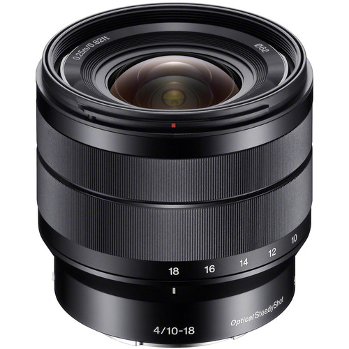 Sony 10-18mm f/4 OSS Alpha E-mount Wide-Angle Zoom Lens