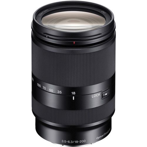 Sony 18-200mm f/3.5-6.3 OSS Lens for NEX Cameras