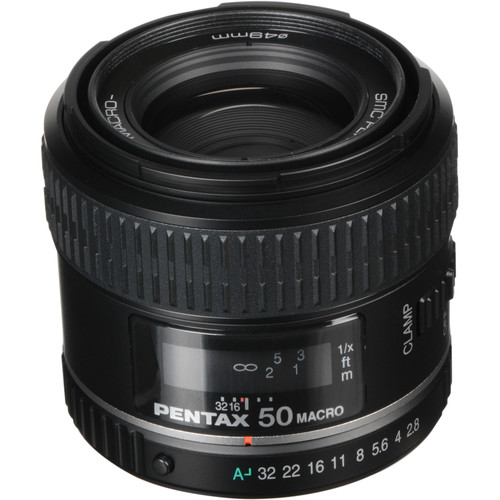  Pentax Normal smc P-D FA 50mm f/2.8 Macro Autofocus Lens 