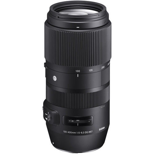 لنز سیگما Sigma 100-400mm f/5-6.3 DG OS HSM Contemporary Lens for Nikon F