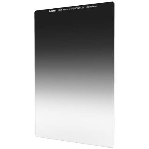فیلنر ان دی 32 گراجویت مربعی نیسی 100X150 میلی متر Nisi 100x150mm Nano IR Soft Graduated Neutral Density Filter GND32 (1.5) 5 Stop
