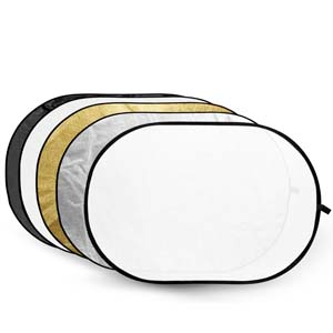 رفلکتور 80x120 سانتیمتر 5 کاره گودکس Godox 5 in 1 Collapsible 80x120cm Reflector
