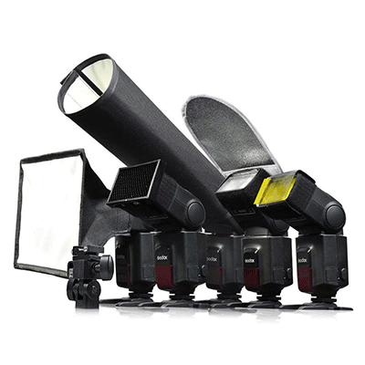 کیت حالت دهنده گودگس Godox SA-K6 6 in 1 Speedlite Accessories Kit Softbox Filter Reflector Diffuser
