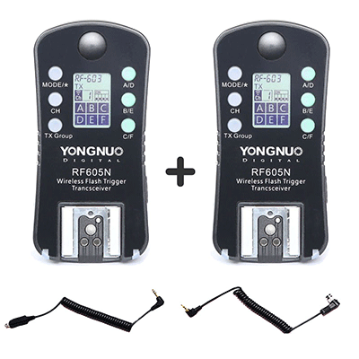 کیت رادیو تریگر Yongnuo RF-605-N Wireless Transceiver Kit for Nikon