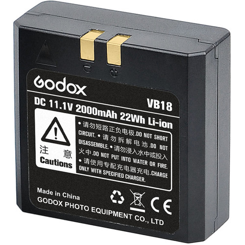 باتری برای فلاش گودگس وی 860 Godox VB-18 Li-Ion Battery Pack (11.1V, 2000mAh)
