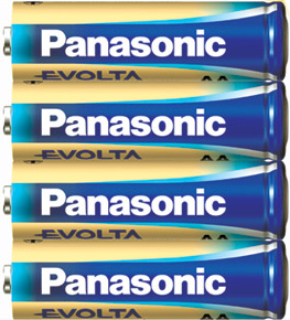 باتری پاناسونیک قلمی Panasonic EVOLTA AA Alkalin Battery 4pc 