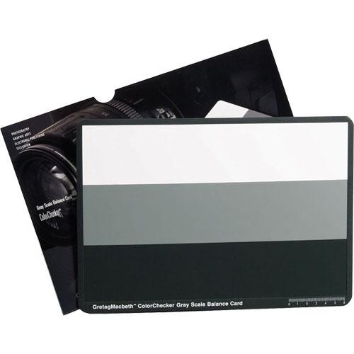 کارت خاکستری ایکس رایت X-Rite ColorChecker Gray Scale Card