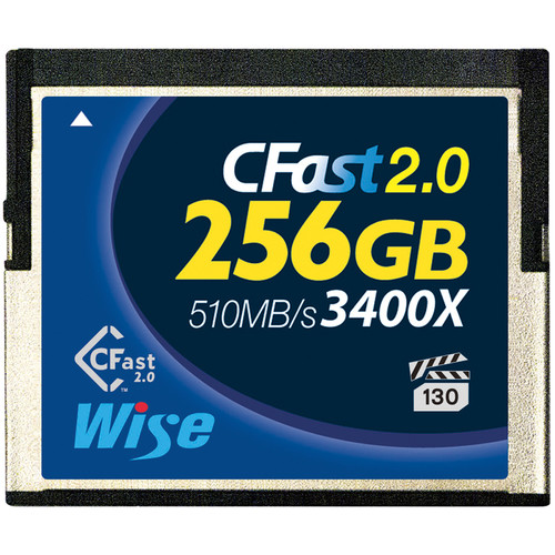 کارت حافظه سی فست وایز Wise Advanced 256GB CFast 2.0 Memory Card