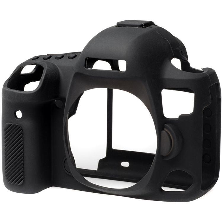کاور سیلیکونی رنگ مشکی دوربین کانن CANON 5D IV